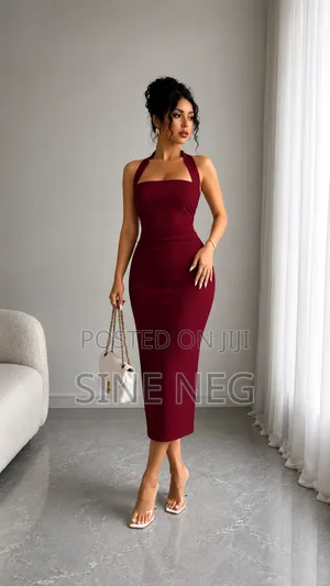 Elegant Women's Midi Dress