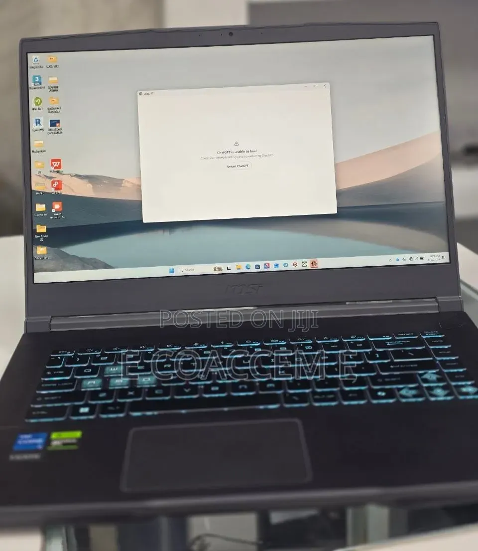 New Laptop MSI 16GB Intel Core i5 SSD 1T