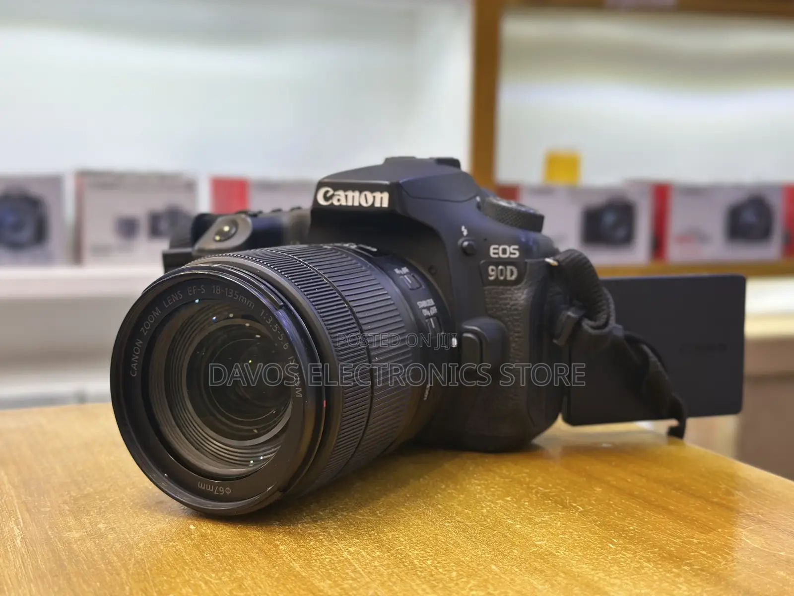 Canon EOS 90D With 18-135mm USM Lens