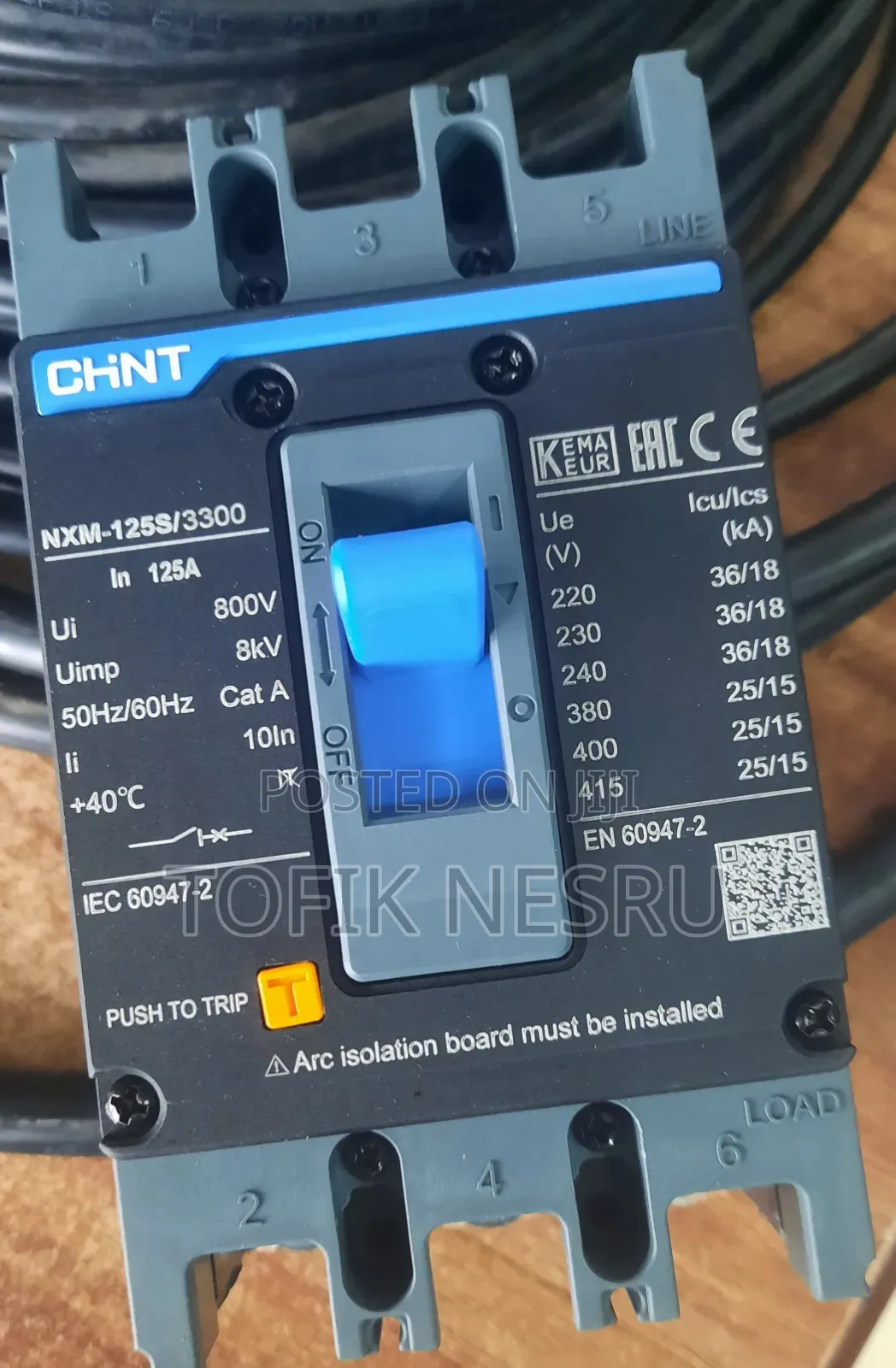 Power Contro Changover Switch