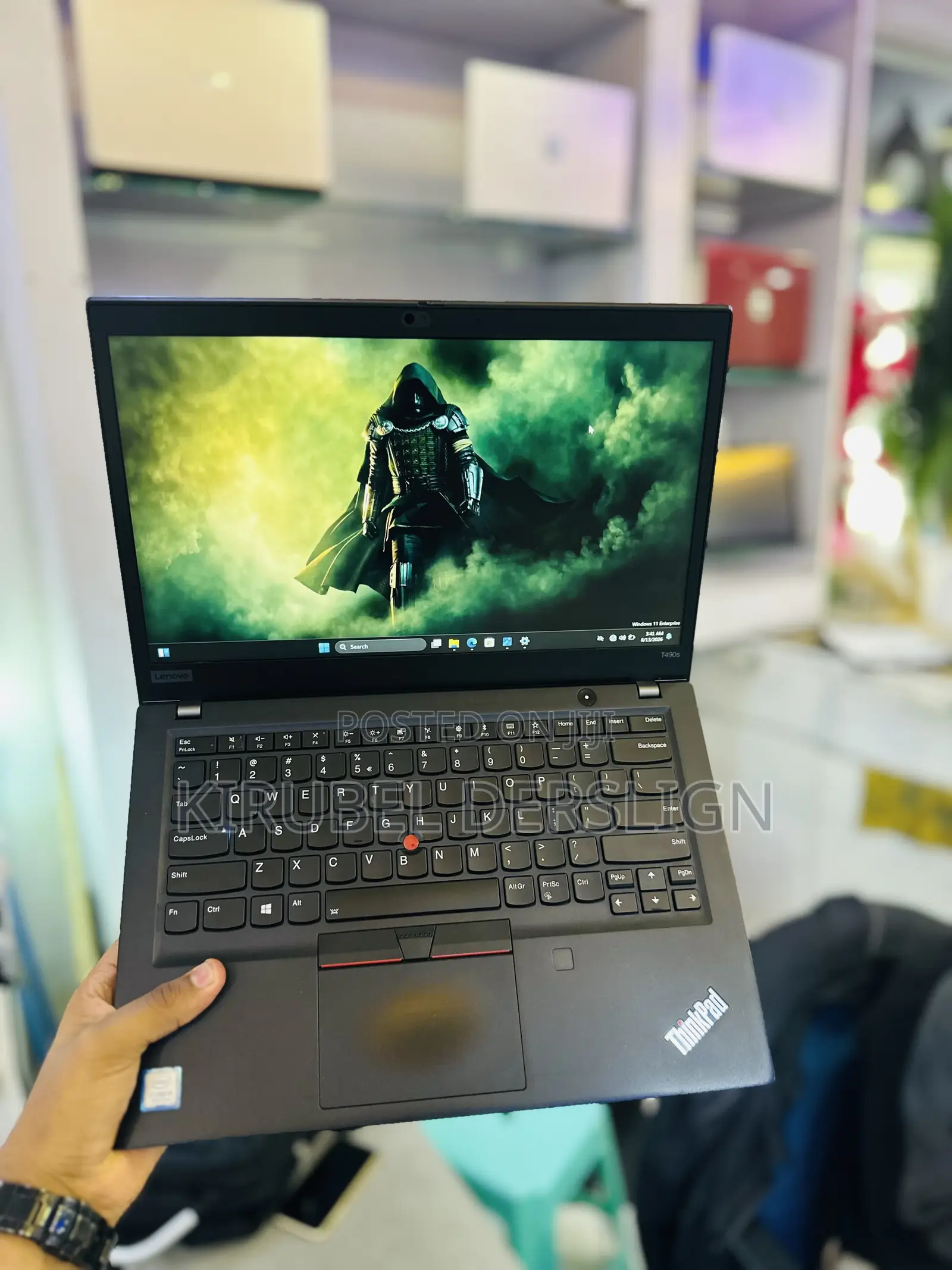 Laptop Lenovo ThinkPad T490s 16GB Intel Core i5 SSD 512GB