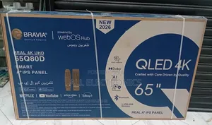 65''qled Sony Bravia Webos Hub Frameless TV