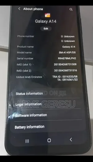 New Samsung Galaxy A14 128 GB