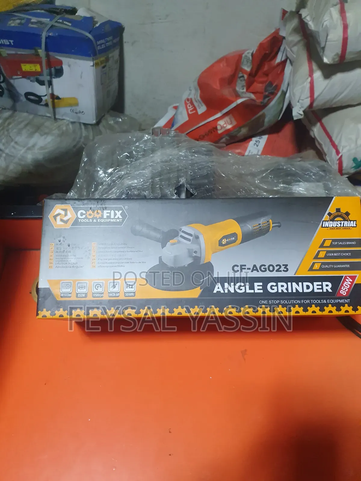 Angle Grinder 850W, 125MM