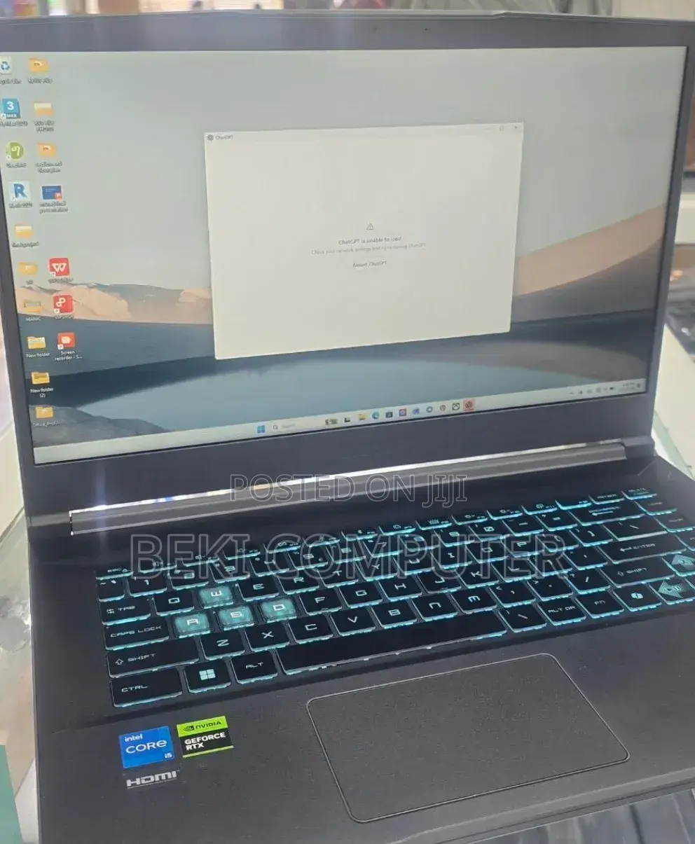 New Laptop MSI GF75 Thin 16GB Intel Core i5 SSD 1T