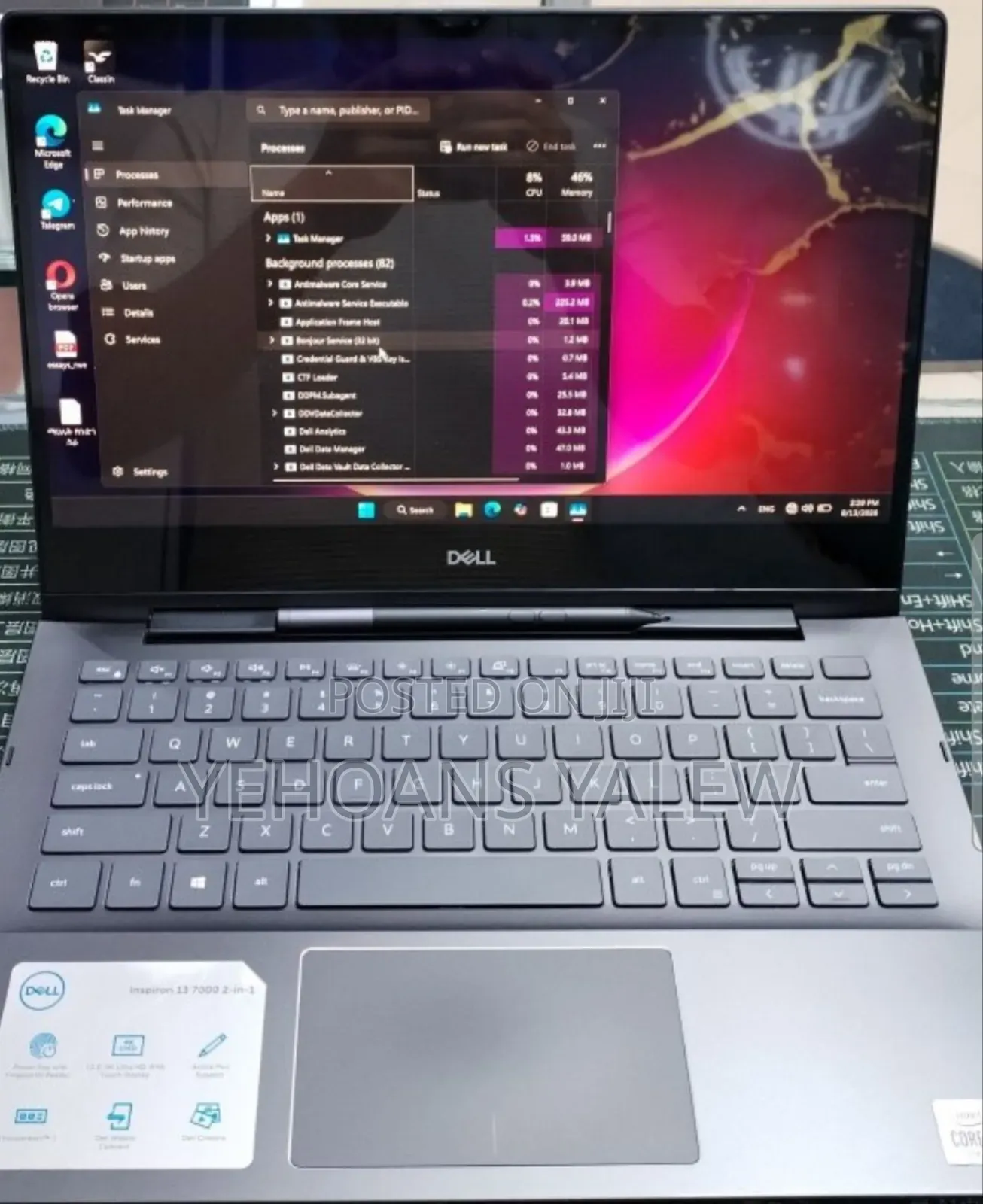 New Laptop Dell Inspiron 13 7000 16GB Intel Core i7 SSD 512GB