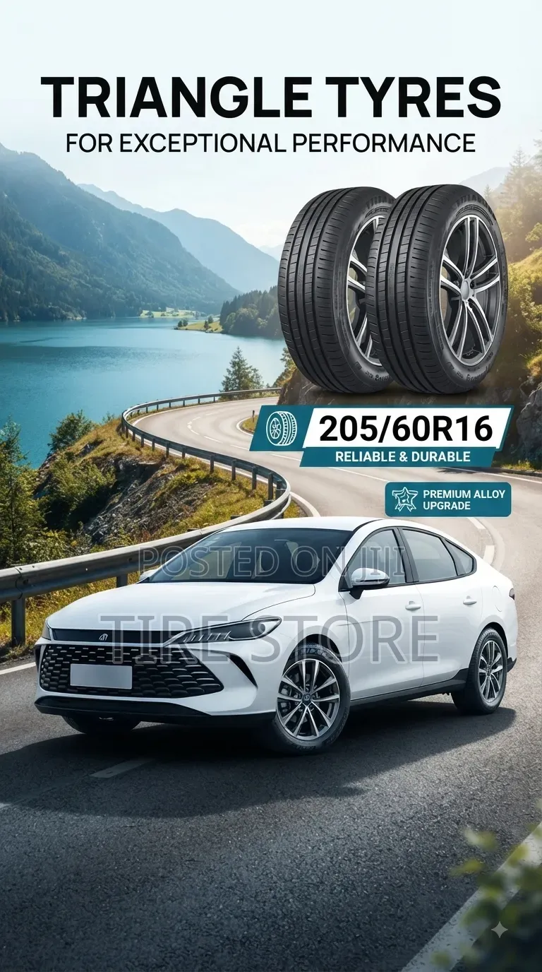 205 60 R16 Triangle Brand New Tyre for Byd E2