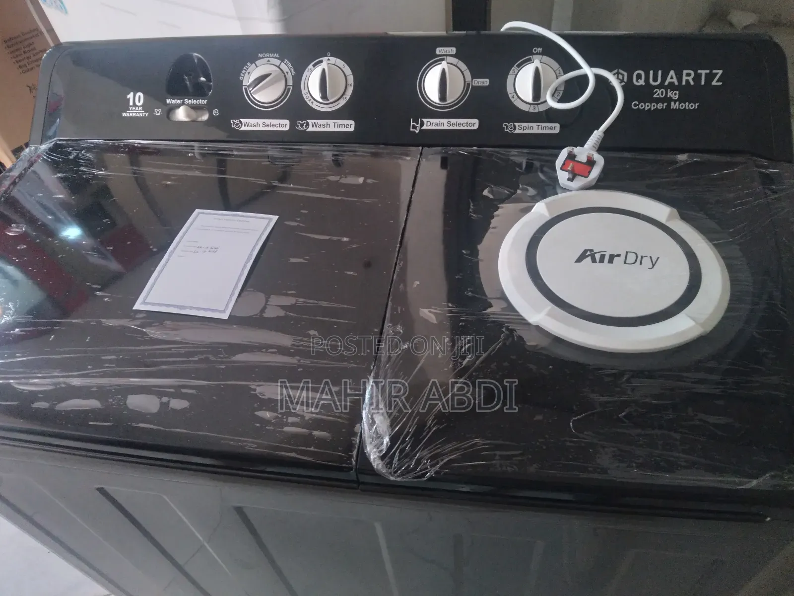 Quartz 20 Kg Washing Machine