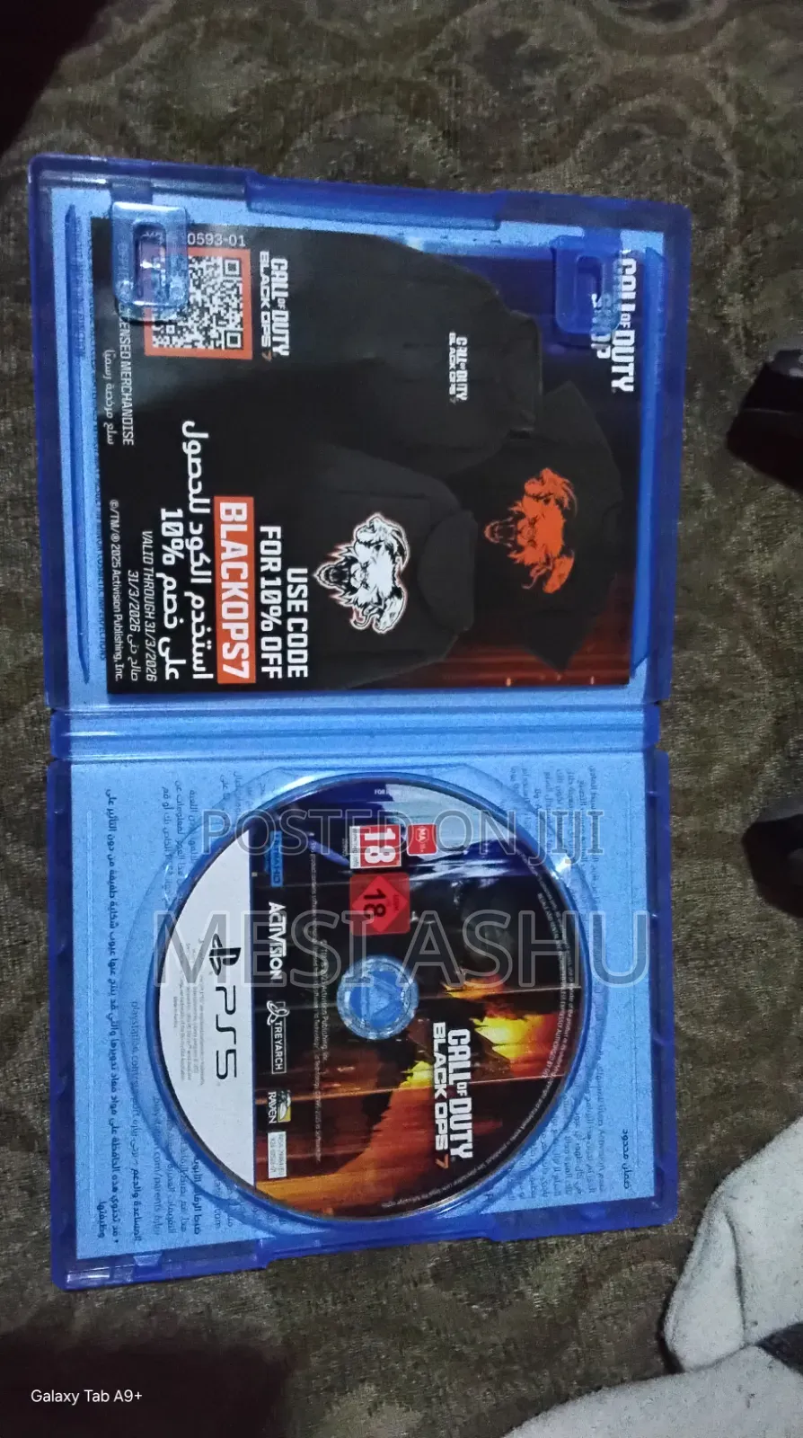 Call of Duty:black Ops 7 Ps5 Cd