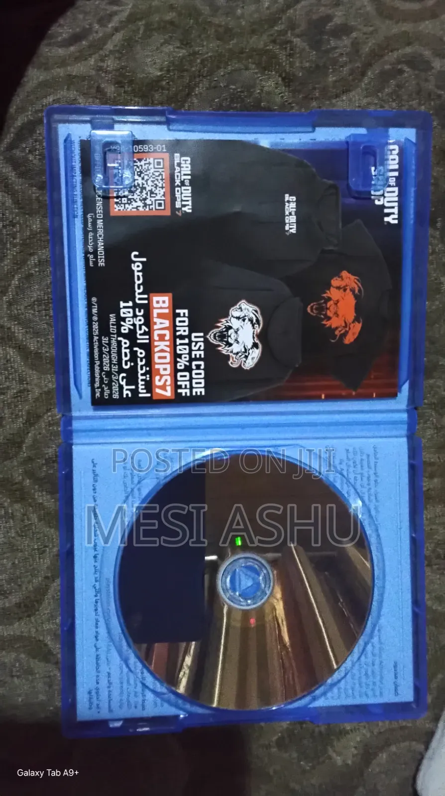 Call of Duty:black Ops 7 Ps5 Cd