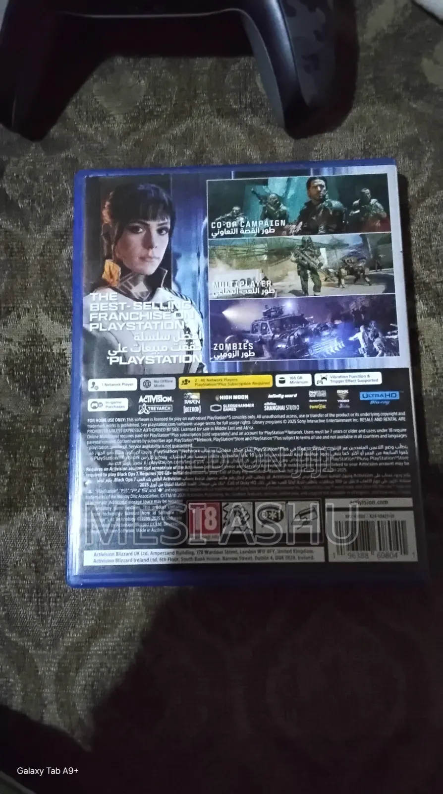 Call of Duty:black Ops 7 Ps5 Cd