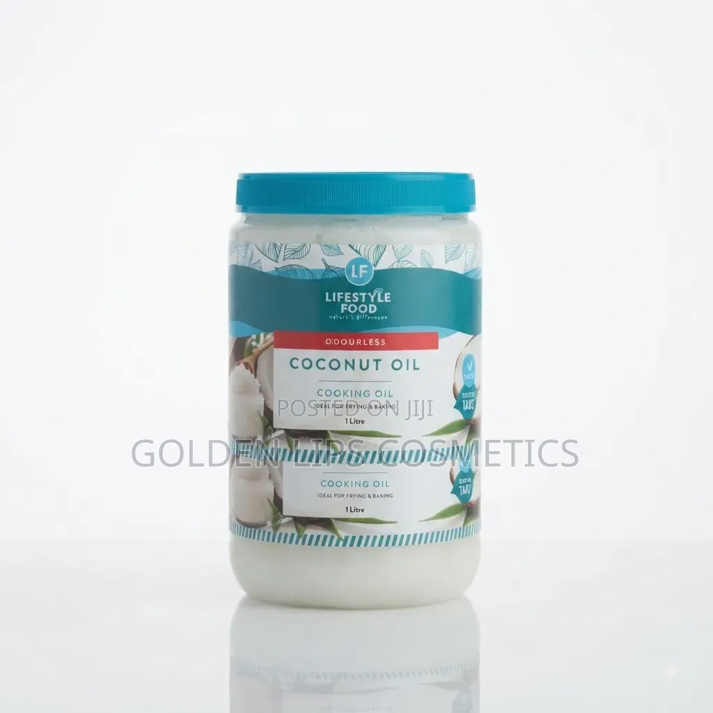 Lifestyle Food Odourless Coconut Oil Cooking and Skin Care 1L