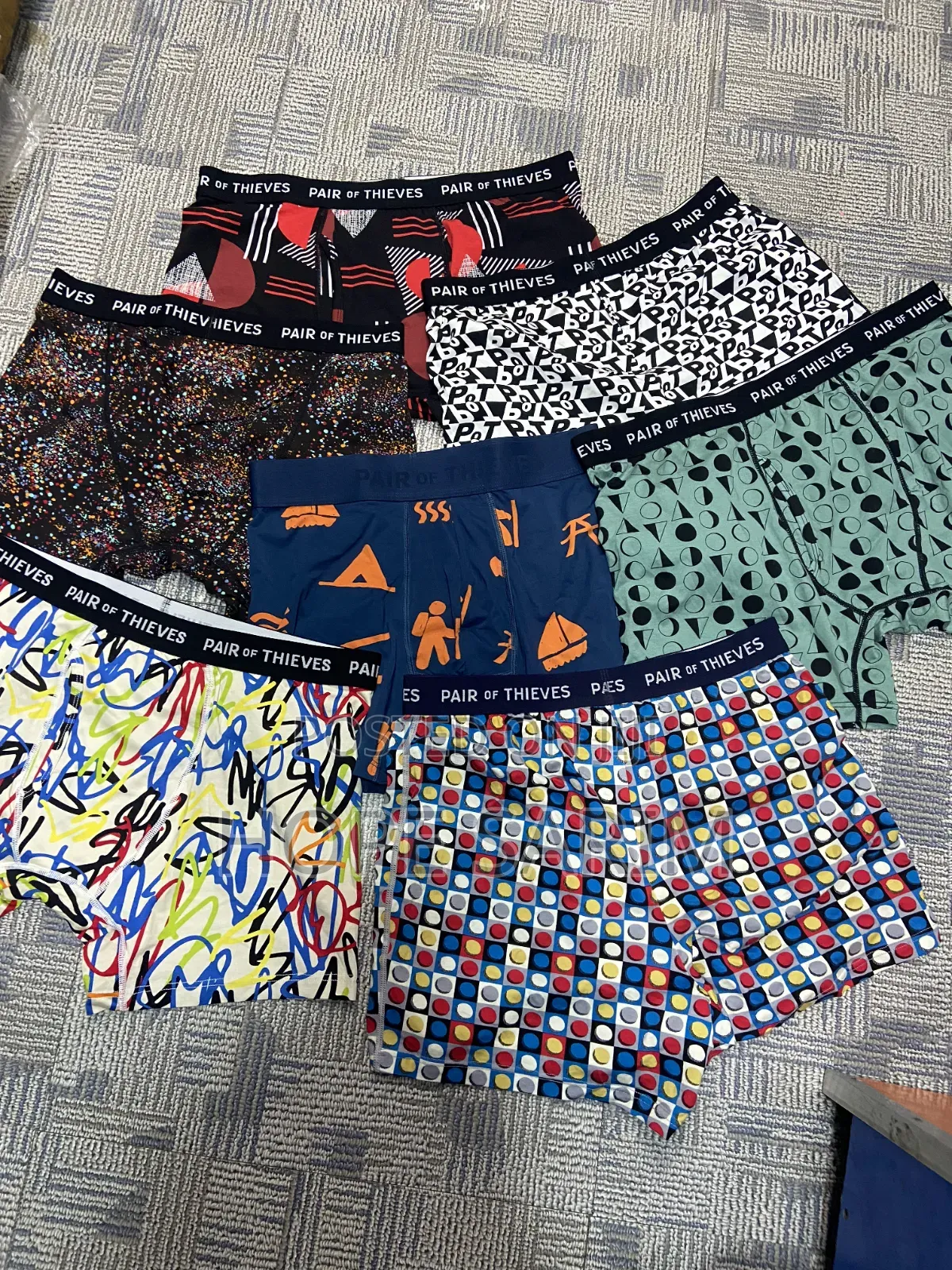 Pair of Thieves Patterned Boxers