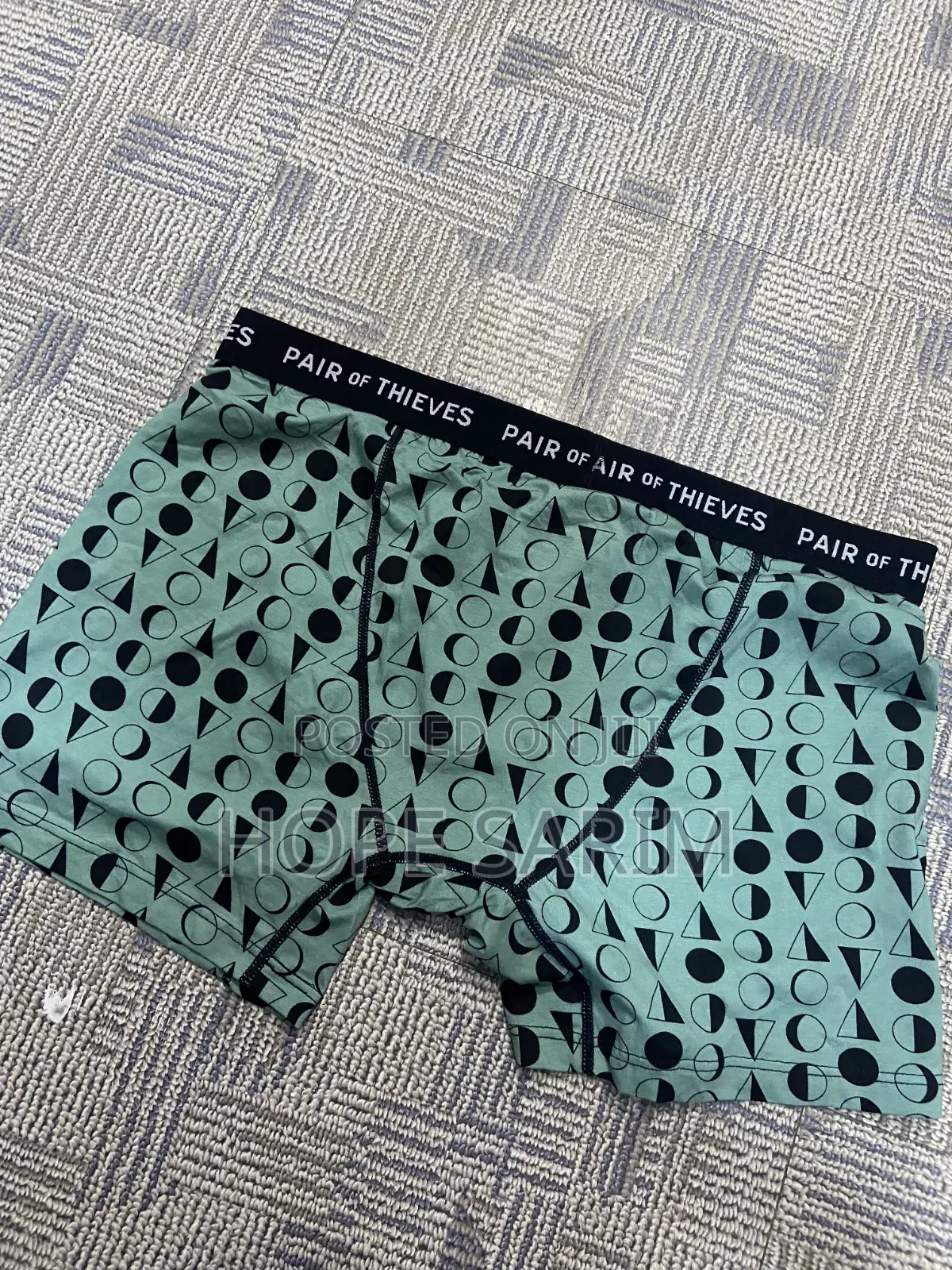 Pair of Thieves Patterned Boxers