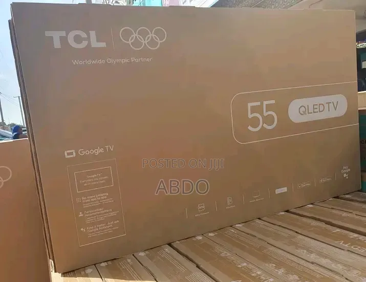 TCL Premium Smart Qled TV 55 Inch Andraid Framless Googel TV 2026