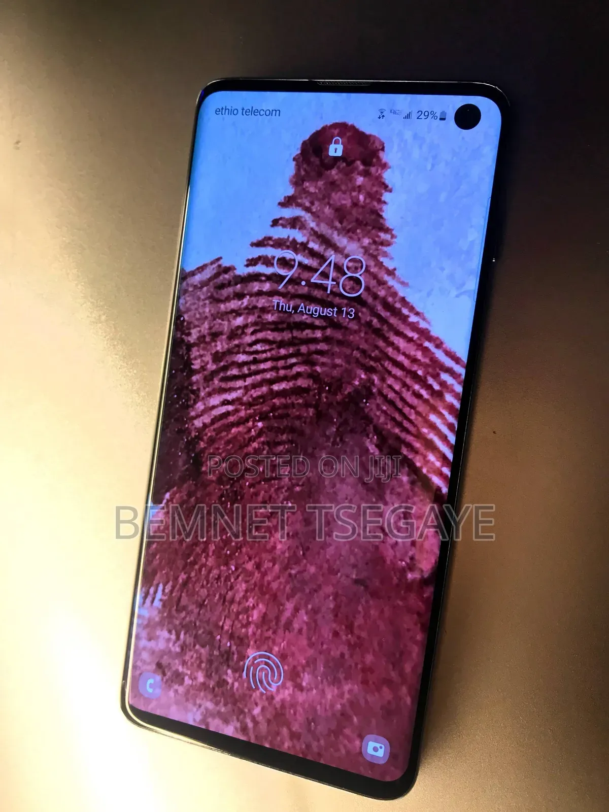 Samsung Galaxy S10 128 GB Blue