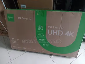 Syinix Smart Qled Googel TV 50 Inch Andraid Framless Isecrin 2026mo