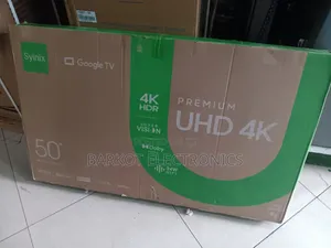 Syinix Smart Qled Googel TV 50 Inch Andraid Framless Isecrin 2026mo