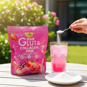 Gluta Collagen Pink Powder