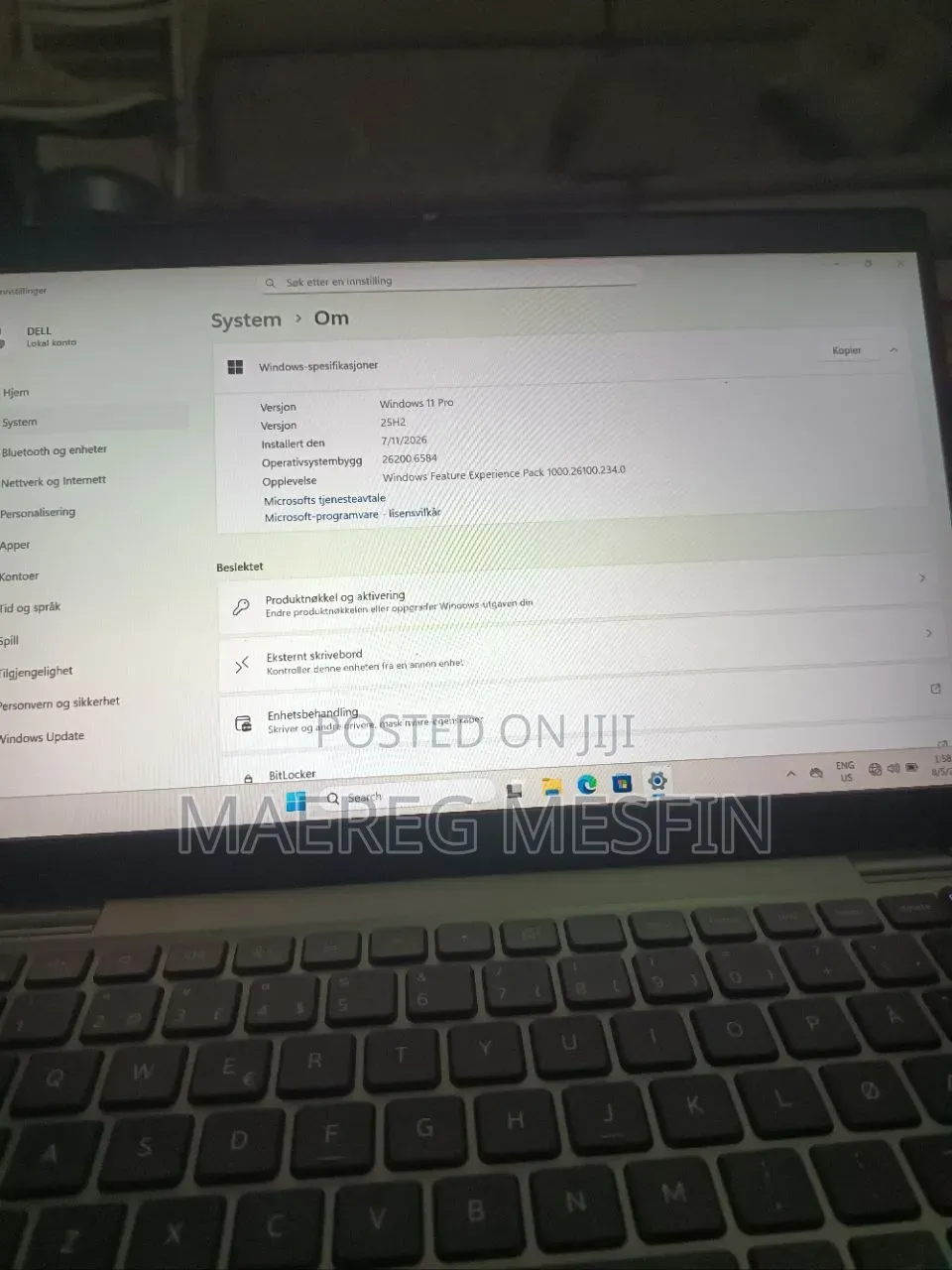 New Laptop Dell Latitude 5340 16GB Intel Core i5 SSD 256GB
