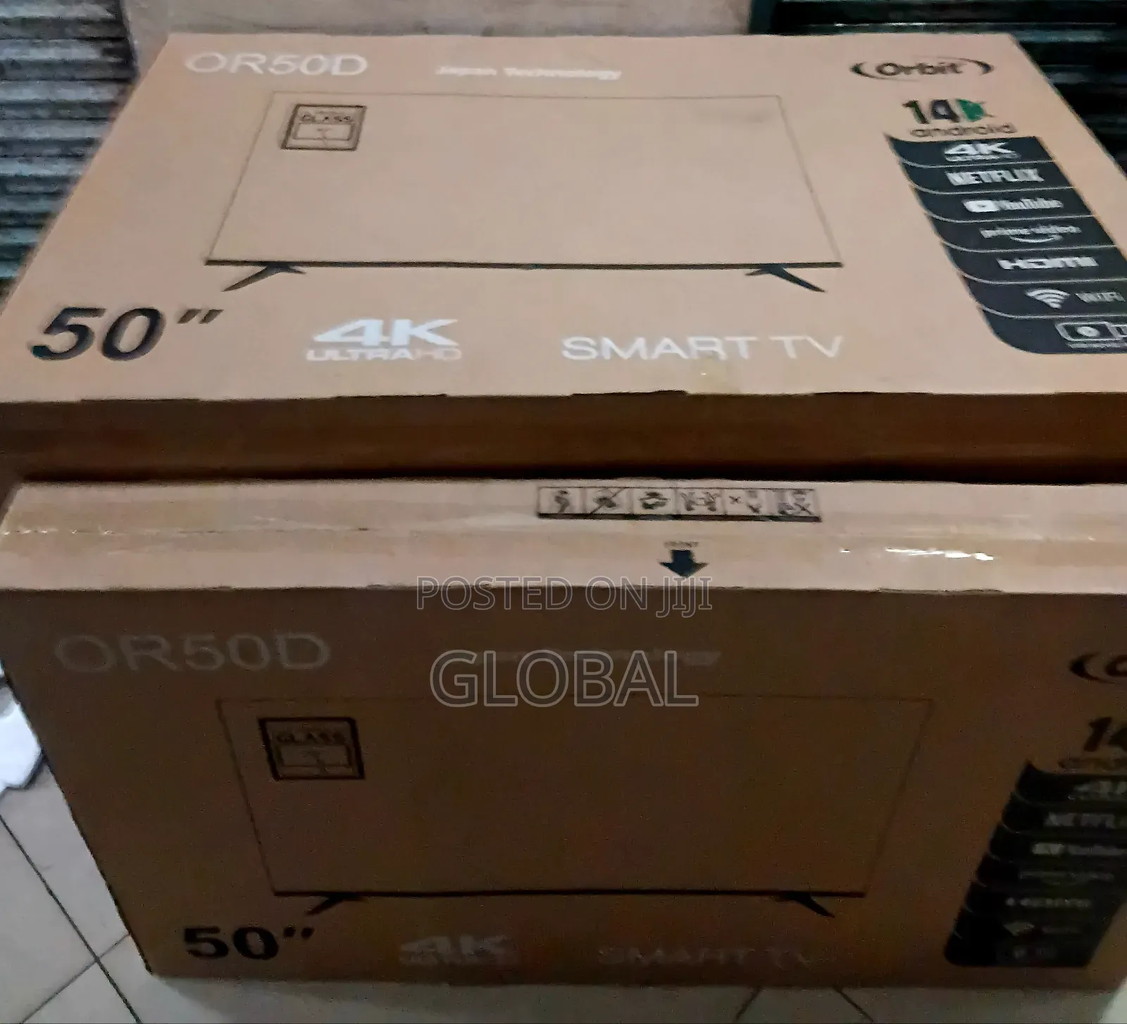 (Orbit) 50-Inch Android Ultra TV