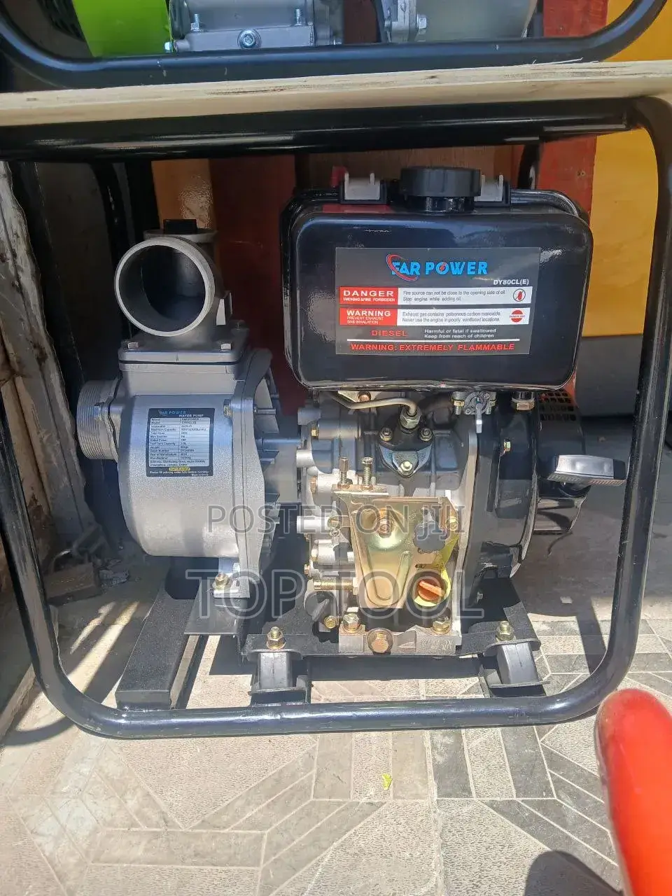 Far Power DY80CL(E) 3-Inch Air-Cooled Diesel Water Pump