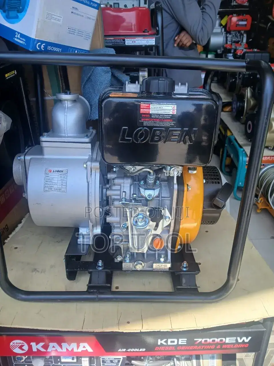 Far Power DY80CL(E) 3-Inch Air-Cooled Diesel Water Pump