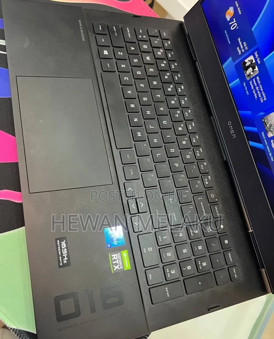 New Laptop HP Omen 15 16GB Intel Core i7 SSD 512GB