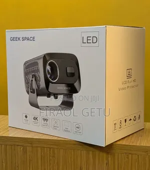  Geek Space A10 Plus - ዘመናዊና ተንቀሳቃሽ ፕሮጀክተር (Smart LED Projector)