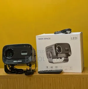  Geek Space A10 Plus - ዘመናዊና ተንቀሳቃሽ ፕሮጀክተር (Smart LED Projector)