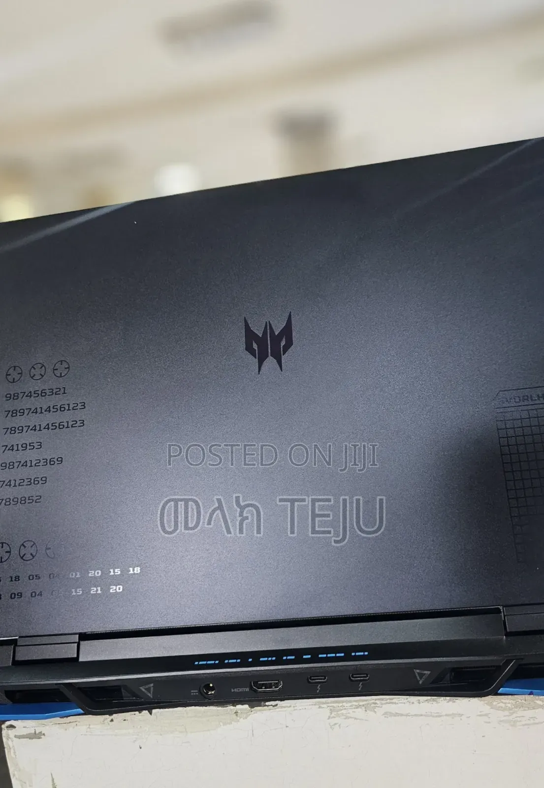 New Laptop Acer Predator Helios 300 16GB Intel Core i9 SSD 1T