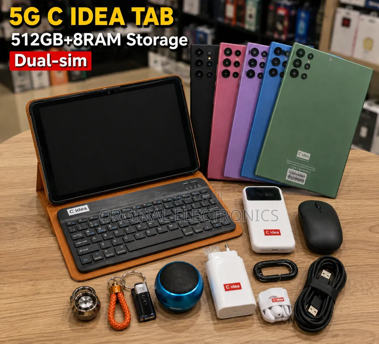 New C idea CM813 Pro 512 GB Blue