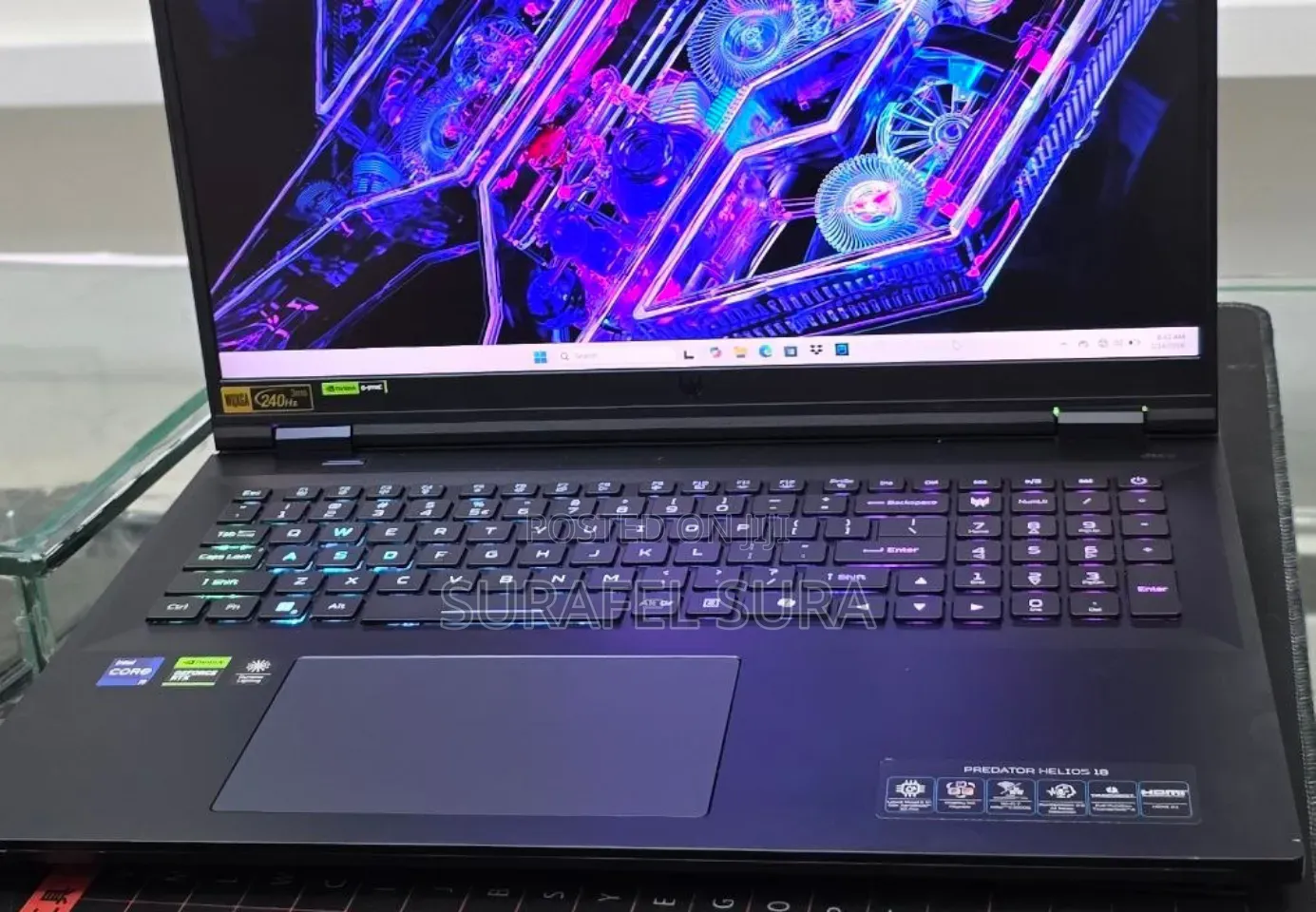New Laptop Acer Predator Helios 16 32GB Intel Core i9 SSD 1T