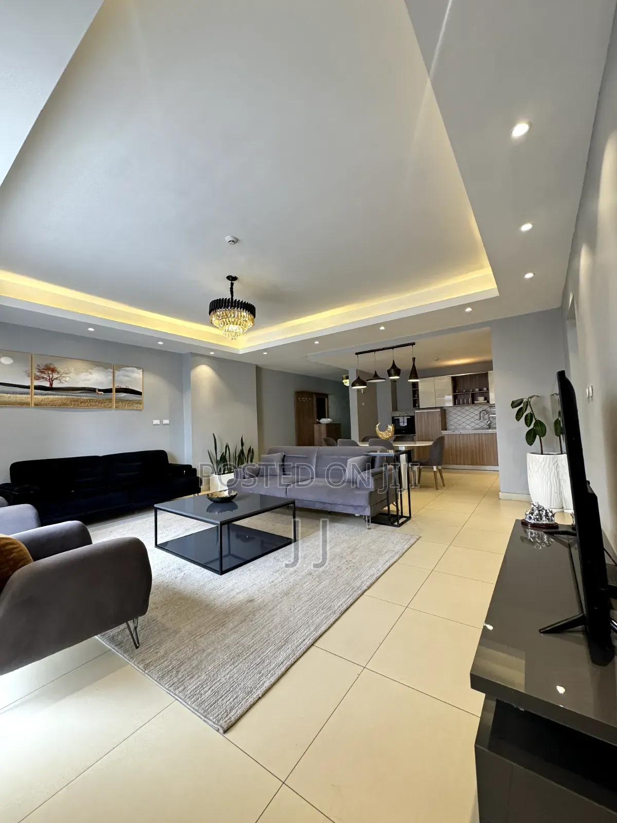 Furnished 3bdrm Apartment in Bole for rent