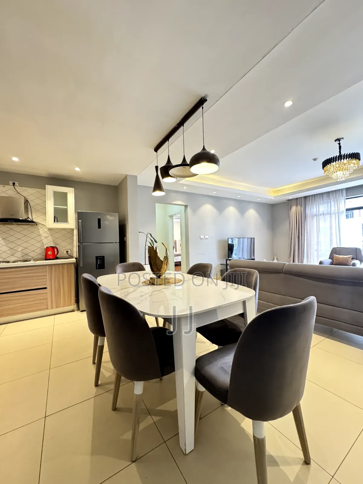 Furnished 3bdrm Apartment in Bole for rent