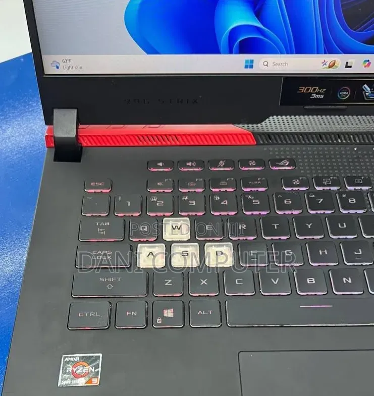 New Laptop Asus ROG Strix G15 16GB AMD Ryzen 9 SSD 512GB