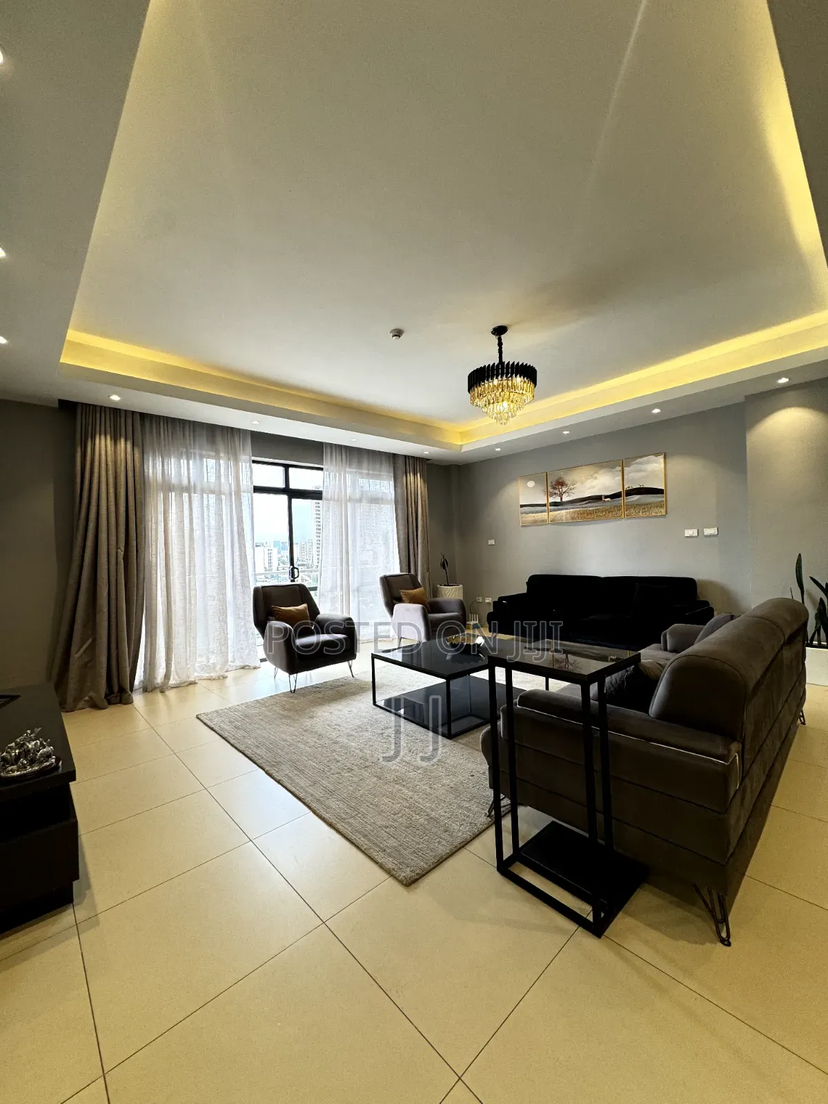 Furnished 3bdrm Apartment in Bole for rent