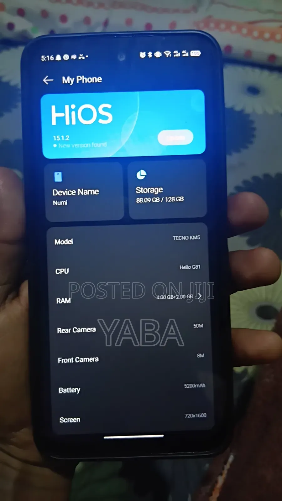 Tecno Spark 40 128 GB Black
