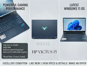 New Laptop HP Victus 15 16GB Intel Core i5 SSD 512GB