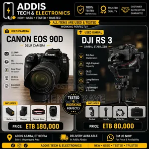 Canon Camera and Gimbal