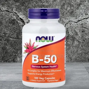 Vitamin B-50, 100 Veg Capsules