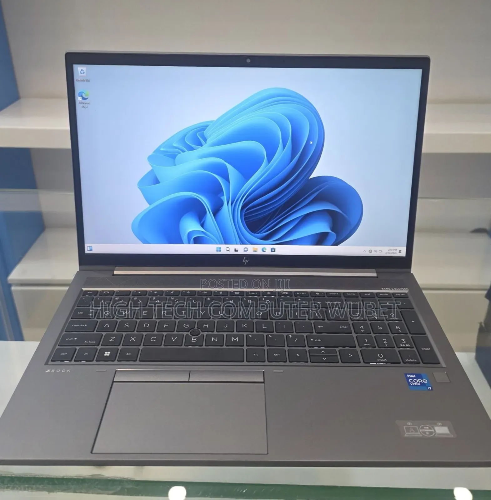 New Laptop HP ZBook Fury 15 G8 16GB Intel Core i7 SSD 512GB