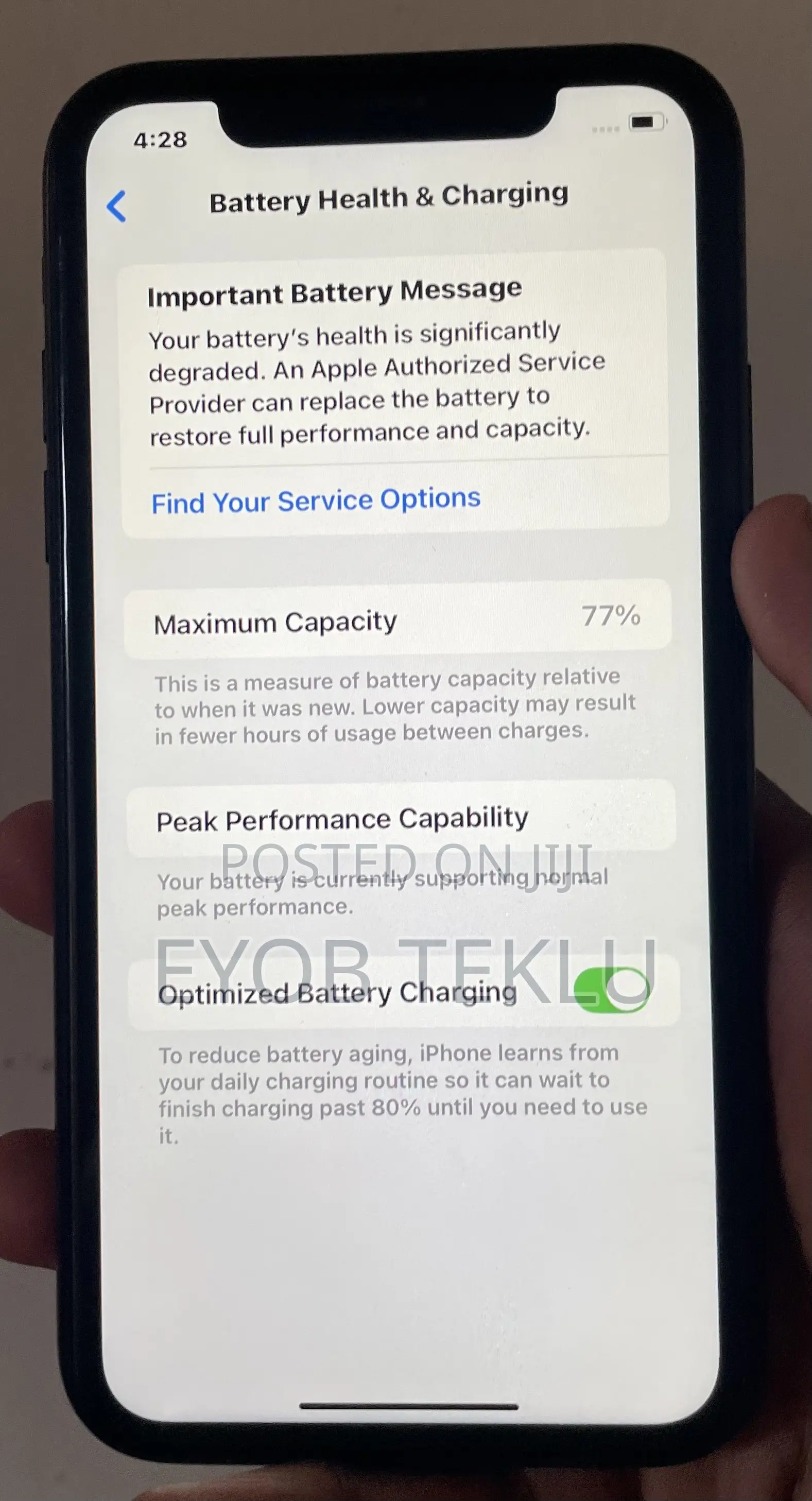 Apple iPhone XR 128 GB Black