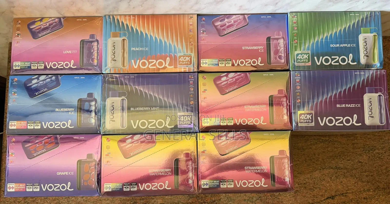 Vozol Rave and Star