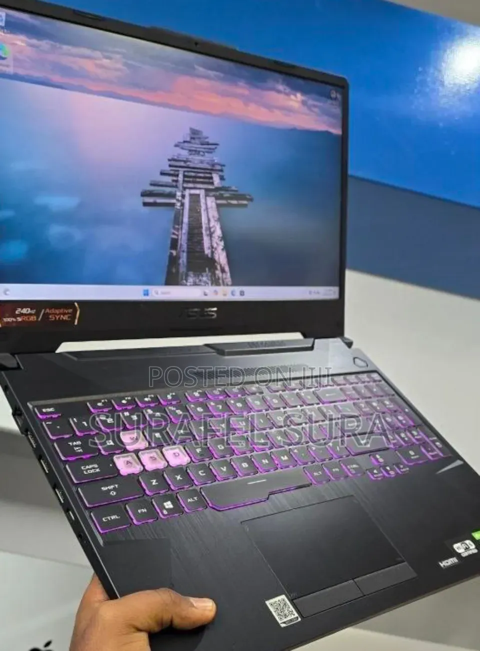 New Laptop Asus TUF Gaming F15 16GB Intel Core i9 SSD 512GB
