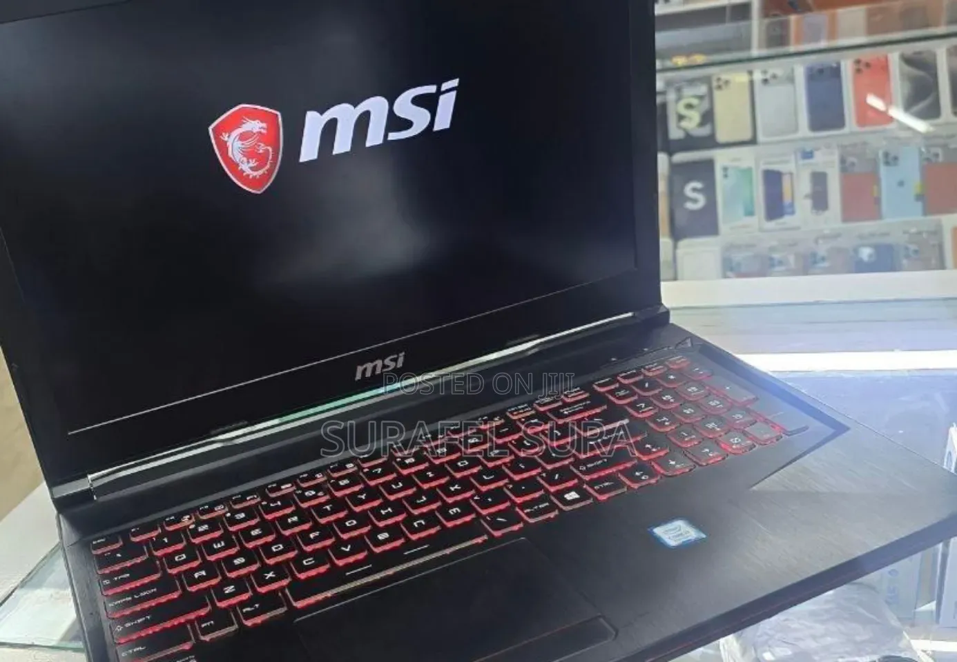New Laptop MSI GP72M 7RDX Leopard 16GB Intel Core i7 SSD 512GB