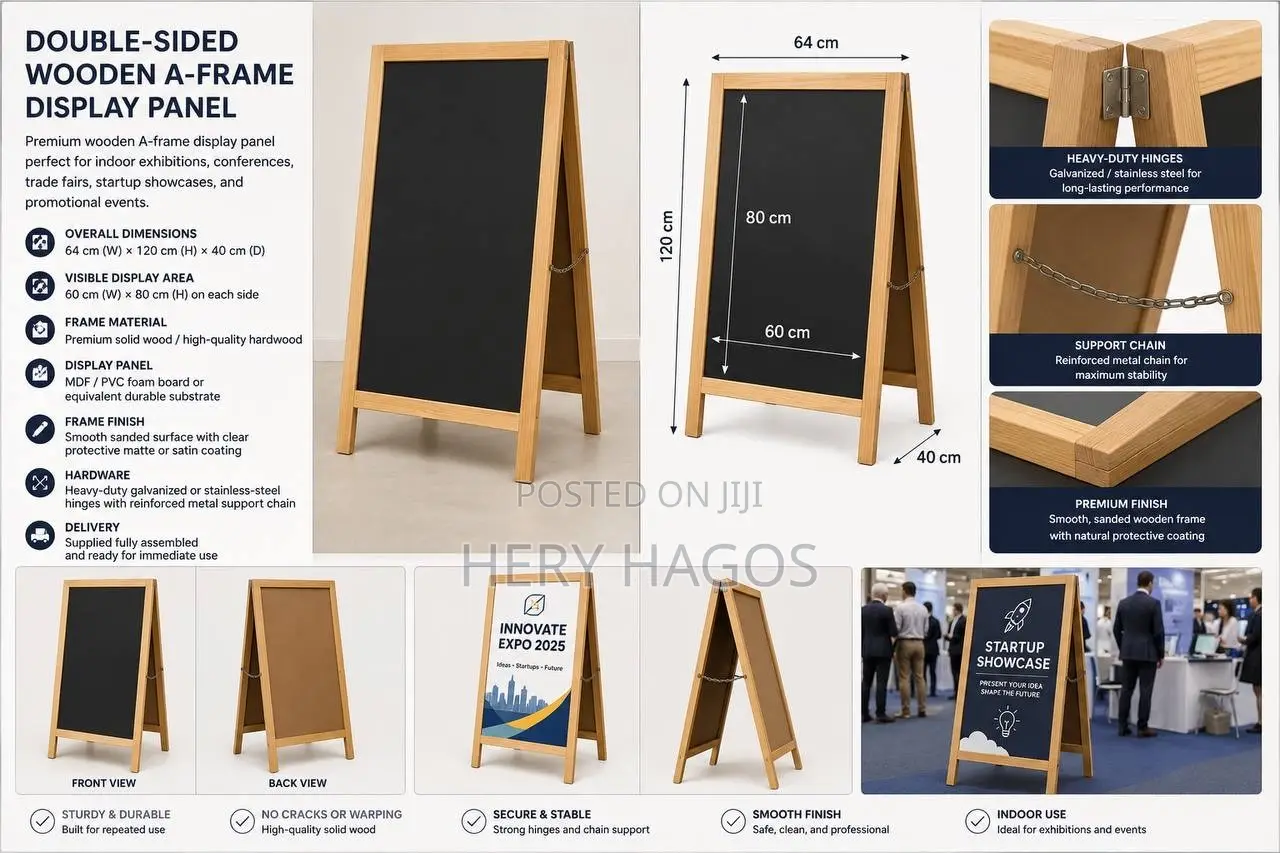 Wooden Gallery Stand