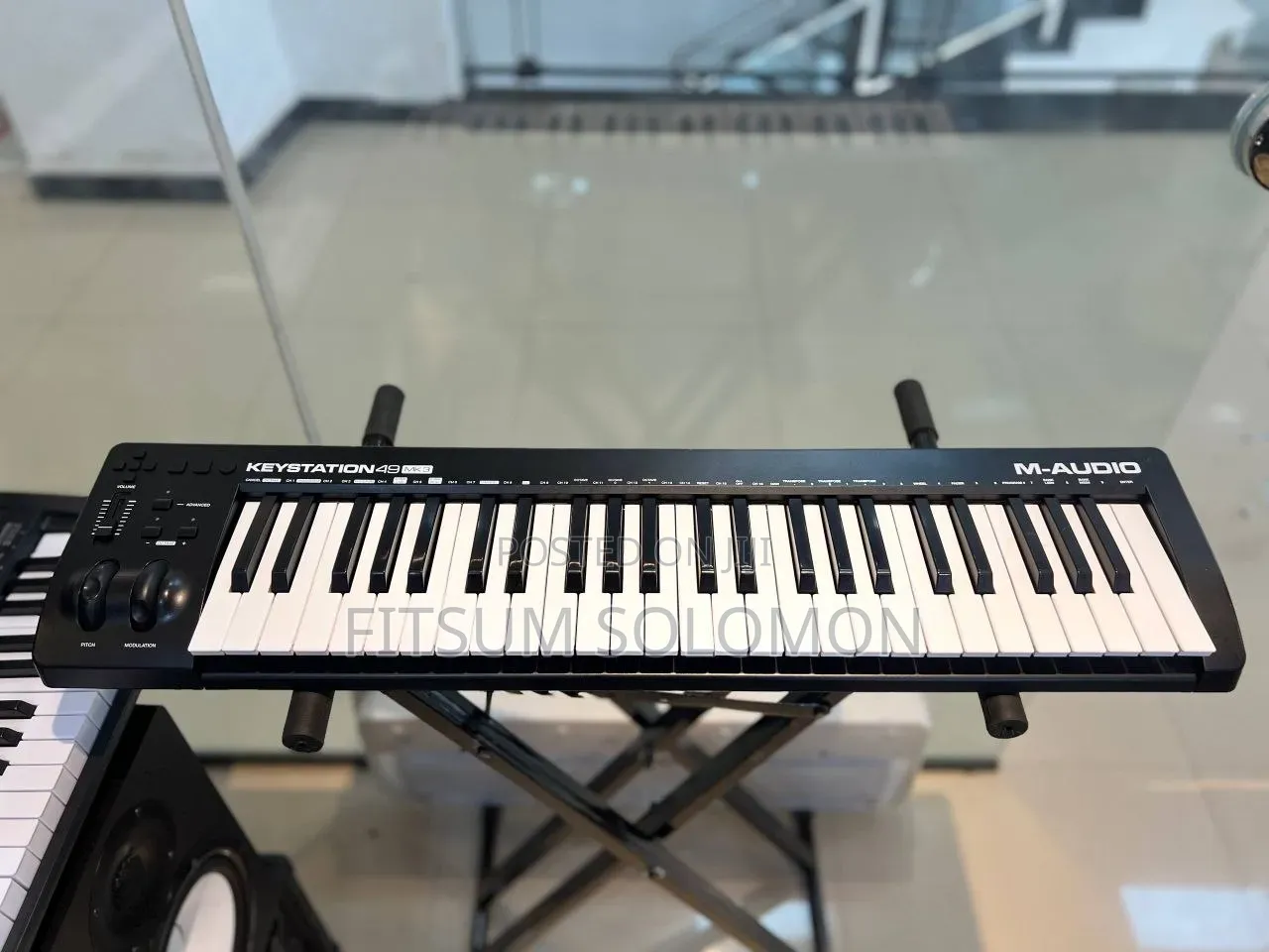 M Audio Keystation Midi Keyboard