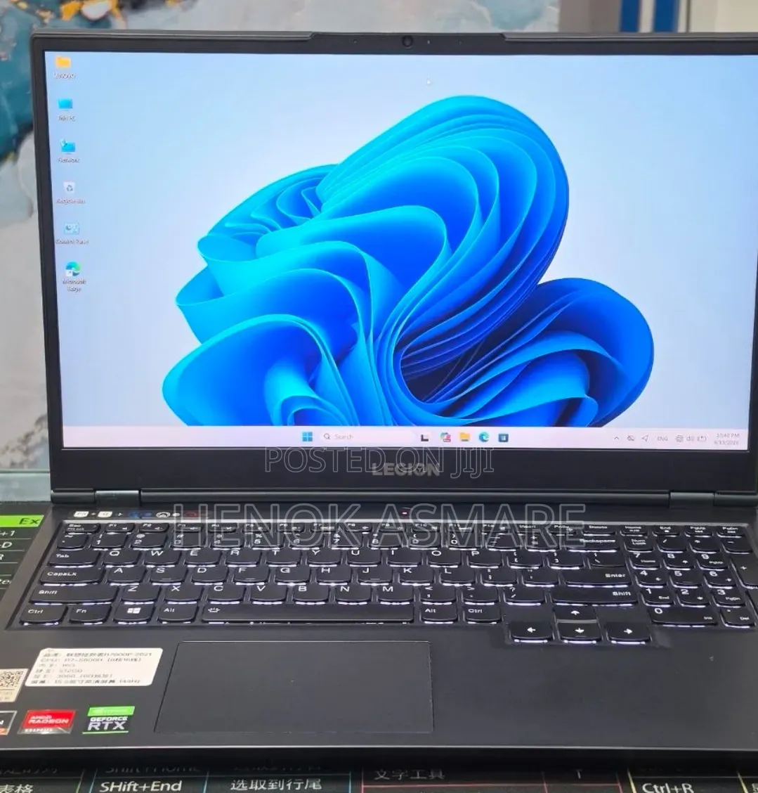 New Laptop Lenovo Legion 5 16GB AMD Ryzen 7 SSD 512GB