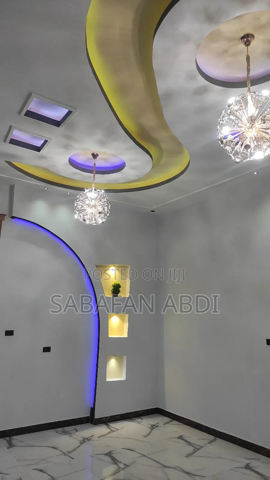 Furnished 4bdrm House in Villa&L-Shape, Akaky Kaliti for sale